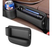 SKNFFF Lot de 2 boîtes de Rangement sièges de Voiture pour Toyota C-HR II 2023-2024, Organisateur de siège de Voiture pour conducteur et Passager