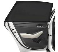 SKNFFF Lot de 2 Pare-Soleil vitre arrière de Voiture pour DS7 DS 7 Crossback 2018 2020 2021 2022 2023 2024, moustiquaire Extensible et Respirante pour fenêtre de Voiture