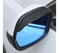 SKNFFF Lot de 2 Protections de rétroviseur de Voiture Anti-Pluie pour Volvo XC60 2018 2019 2020 2021 2022 2023 2024, Protection de rétroviseur latéral étanche