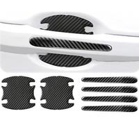 SKNFFF Lot de 8 Films de Protection pour poignée de Porte pour Kia Ceed SW XCeed Proceed NIRO Sportage Soul Stonic Sorento Picanto GT Line, Autocollant de Protection de Bord de Porte