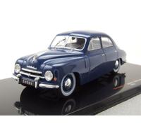 Skoda 1200 1952 Bleu Voiture Miniature 1:43 ixo models Ixo