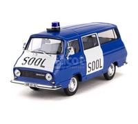 Skoda 1203 Microbus Police 1974 - Abrex 1/43