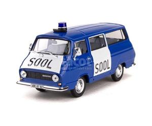 Skoda 1203 Microbus Police 1974 - Abrex 1/43