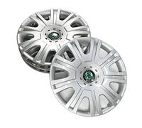 Skoda 1Z0071435 Radkappen Set 15 Zoll Gaspra 4X Radzierblenden 6Jx15 Stahlfelgen 1Z0071435