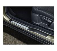 Skoda 5L0071303 Edelstahl Einstiegsleisten 4x Leisten Einstiege v+h Türschweller mit YETI Schriftzug