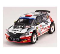 Skoda Fabia Rally2 Evo Poland Rally 2022 - Ixo 1/43