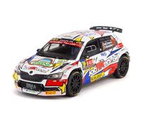 Skoda Fabia Rally2 Evo Ypres Rally 2021 - Ixo 1/43