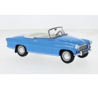 Skoda Felicia Cabriolet Bleu 1959 1/24 Whitebox-Whitebox