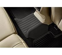 Skoda Karoq 57A061580 Tapis de Sol en Caoutchouc avec Cache Central arrière Noir