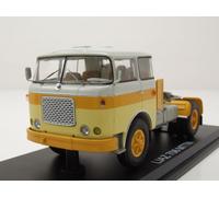 Skoda Liaz 706 Mttn Zugmaschine Orange Blanc Modèle 1:43 Premium ClassiXXs