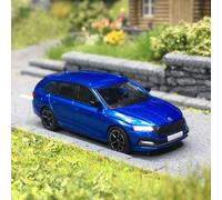 Skoda Octavia IV Combi, bleu métallisé, 2020 - PCX 870598 - HO 1/87