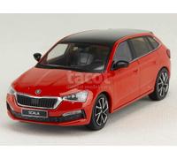 2019 Skoda Scala Rojo / Negro 1:43 Modèles IXO CLC527N.22