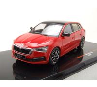 Skoda Scala 2019 Maquette de Voiture Rouge 1:43 ixo models