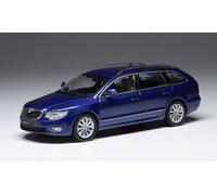 Skoda Superb Ii Breack Bleu 2008 1/43 Ixo