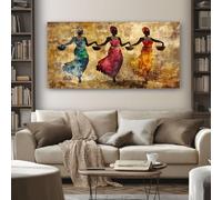 SKOEUI Impression sur Toile Ethnique Africain Cadre 60x120 cm