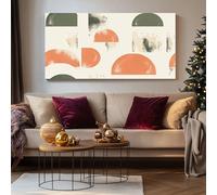 SKOEUI Tableau Decoration Murale Salon Formes Abstraites Impression sur Toile Arche Minimaliste Grande Affiche Peinture pour Maison Appartement Bureau 50x100 cm, Sans Cadre