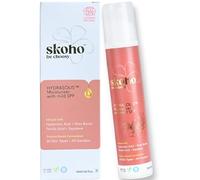 SKOHO Hydratant naturel pour le visage à 99,216% avec FPS | Hydrate en profondeur et répare la barrière cutanée | Peau grasse | Acide hyaluronique et beurre de karité | Certifié COSMOS | 50 ML