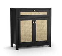 Skokliz Armoire de Cuisine avec Portes, Buffet avec Plans de Travail, avec étagère réglable, Style Maison de Campagne, pour Cuisine, Salon, Salle à Manger 35x 80 x 83 cm