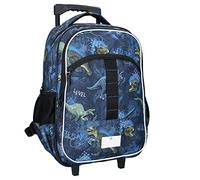 Skooter Dinogames-Rolling Bag-with The Print of Your Favorite Hero-Idéal pour Le Week-End-Rouge-Marine One Sac à Dos Trolley, Multicolore, Taille Unique Garçon