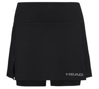 Skort de Tennis - HEAD - Club B - Femme - Noir - Respirant M