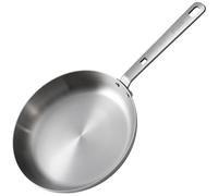 SKOTTSBERG® Poêle à frire Tri-Ply professionnelle Ø 24 cm, acier inoxydable, manche en acier inoxydable avec impression de marque pour une cuisson optimale et une cuisson uniforme, empilable