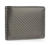 SKPAT - Portefeuille, Portefeuille Ado Garcon et Porte Monnaie Homme Compact avec Compartiments Multiples et Design Moderne pour Tous Les Jours, idéal pour Ados et Adultes, Gris métallisé