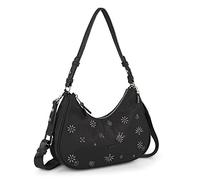 SKPAT - Sac À Main Bandoulière élégant et pratique pour tous les jours Sac A Main Femmes Bandoulieres avec style moderne Sac À Main compact et tendance., Noir