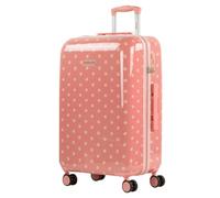 SKPAT - Valise Moyenne Rigide à Roulettes Pour Soute Avion - Résistante en Polycarbonate, Ultra Légère, Avec Cadenas à Combinaison - Corail