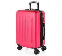 SKPAT - Valise Moyenne, Valises Rigides, Valise Rigide, Valise Semaine pour Tout Voyage, Valise Soute de Luxe, Fuchsia