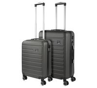 SKPAT - Valises. Lot de Valise Rigides 4 roulettes - Valise Grande Taille, Valise soute Avion, Bagages pour Voyages.Ensemble Valise Voyage. Verrouillage à Combinaison, Anthracite
