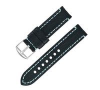 SKPVPOKOYL 18 20 22 24 26mm bracelet de montre de remplacement en cuir accessoires unisexe rétro mode bracelet de sport décontracté