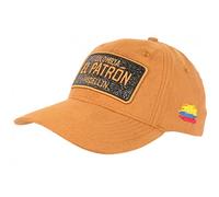 SKR Casquette El Patron Marron Camel Strass Effet Daim Colombia Medellin Baseball - Taille Unique - Marron
