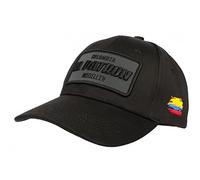SKR Casquette El Patron Noire Patch Reflect Multicolore Colombia Baseball - Taille Unique - Noir