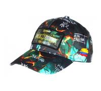 -SKR-Casquette El Patron Plata O Plomo Verte Hologramme Streetwear - Vert Taille unique