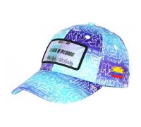 -SKR-Casquette Plata O Plomo Bleue Hologramme Streetwear Medellin - Bleu Taille unique