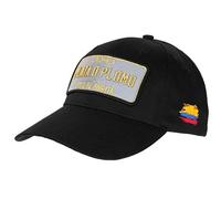 SKR Casquette Plata o Plomo Noir Patch Reflechissant Colombia Bogota Baseball - Mixte