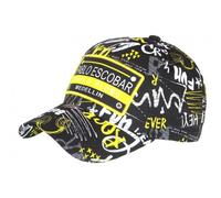 SKR Casquette Plata o Plomo Pablo Escobar Jaune et Noire Medellin Baseball - Taille Unique - Jaune