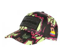 -SKR-Casquette Plata o Plomo Verte et Rouge Paillettes Streetwear Bogota Baseball - Vert Taille unique