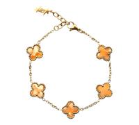 SKØR Clove Orange Marble Bracelets Acier inoxydable SK0043 - Unisex - Acier inoxydable