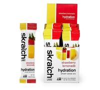 Skratch Labs | Sachets d'hydratation Mélange de boisson d'hydratation, limonade à la fraise (0,8 once - paquet de 20)