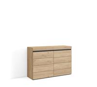 Skraut Home | Commode, Buffet, Armoire | Meuble de Rangement | 114x75x35 cm | Chambre à Coucher, pièce | Armoire à Tiroirs | Style Moderne | Chêne