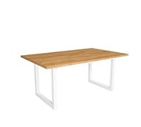 Skraut Home - Table à Manger | 8 Personnes | 170 | Robuste et Stable grâce à sa Structure et aux Pieds Solides | Idéal pour Les rassemblements de Famille | Chêne | Style Industriel