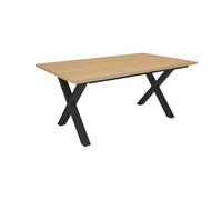 Skraut Home | Table à Manger | Meuble Salle à Manger | 167x90x74 cm | pour 8 Personnes | Meubles de Salon | Style Moderne | Chêne Soft