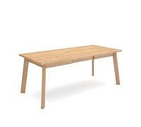 Skraut Home | Table à Manger | Meuble Salle à Manger | 200 | pour 10 Personnes | Pieds en Bois | Style Moderne | Chêne