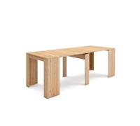 Table console extensible, Console meuble, 220, Pour 10 personnes, Chêne, RF2640