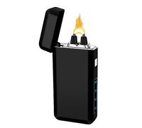 SKRFIRE Briquets Plasma Rechargeables Dragon USB électrique Coupe-Vent avec Affichage de la Puissance LED pour Bougie, encens, Cadeaux pour Hommes, Femmes (Noir)