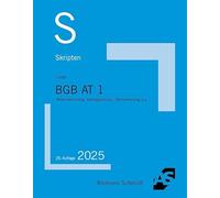 Skript BGB AT 1: Willenserklärung, Vertragsschluss, Stellvertretung u.a.