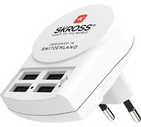 SKROSS 00187173 SKROSS Euro USB Charter (4xA) Ladeadapter
