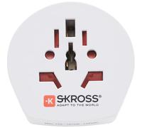 SKROSS | 1.500221-E | Monde aux États-Unis | Adaptateur de Voyage avec Prise Standard américaine et Prise Universelle - Protection Contre Les Chocs électriques