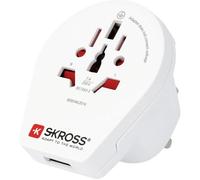 Skross 1500267 Adaptateur de voyage Country Adapter World to UK USB